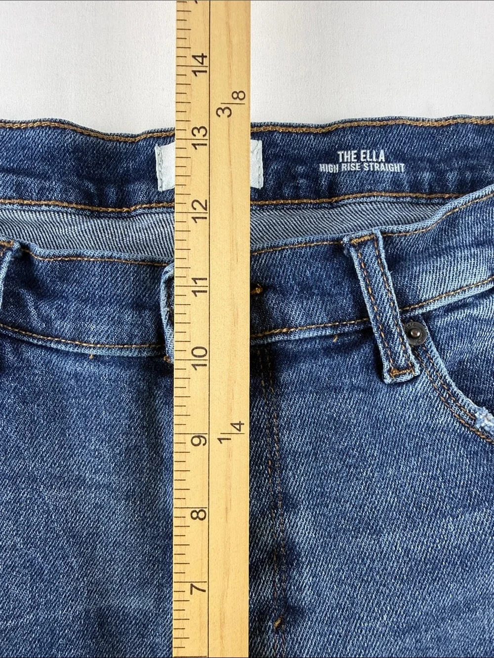 Kensie The Ella High Rise Straight Jeans Women's Size 32 EUC